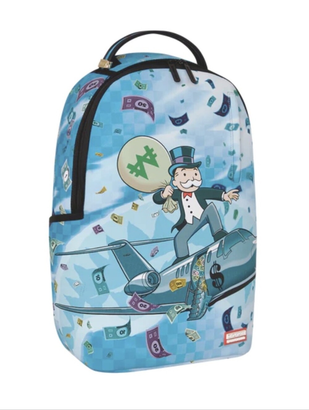 Sprayground Monopoly Jet Rider Backpack - Picture 2 of 10